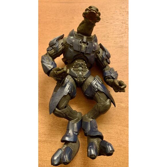 Combat‎ Elite (Dark) Blue Action Figure Halo 3 Series 3 McFarlane Loose NC - Picture 1 of 6